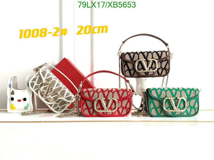 Valentino Bag-(4A)-LOC-V Logo ,Code: XB5653,$: 79USD