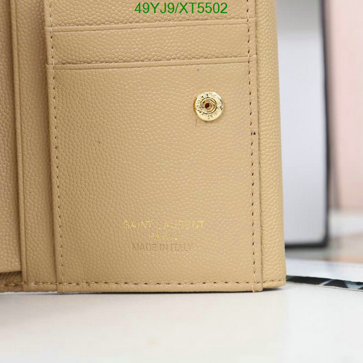 YSL Bag-(4A)-Wallet-,Code: XT5502,$: 49USD