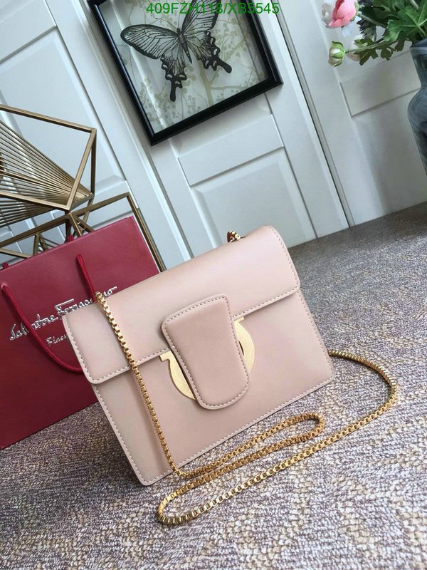 Ferragamo Bag-(Mirror)-Diagonal-,Code: XB5545,$: 409USD