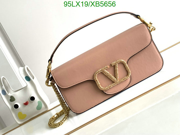 Valentino Bag-(4A)-LOC-V Logo ,Code: XB5656,$: 95USD