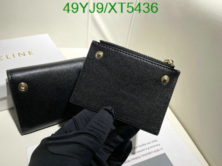 Celine Bag-(4A)-Wallet-,Code: XT5436,$: 49USD