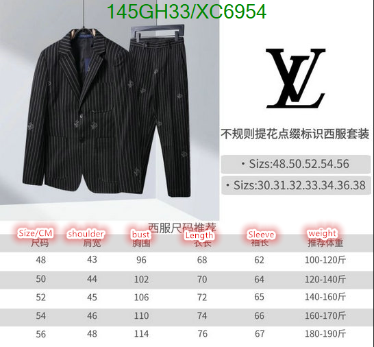 Clothing-LV, Code: XC6954,$: 145USD