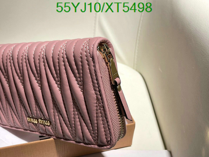 Miu Miu Bag-(4A)-Wallet-,Code: XT5498,$: 55USD