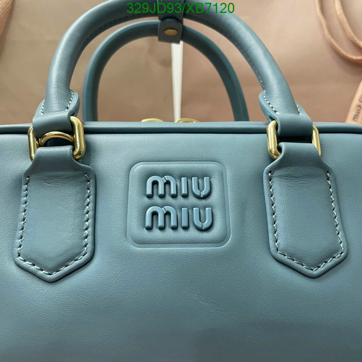 Miu Miu Bag-(Mirror)-Diagonal-,Code: XB7120,$: 329USD
