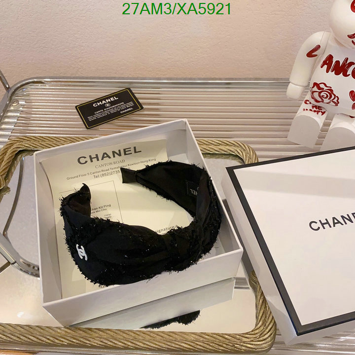 Headband-Chanel, Code: XA5921,$: 27USD