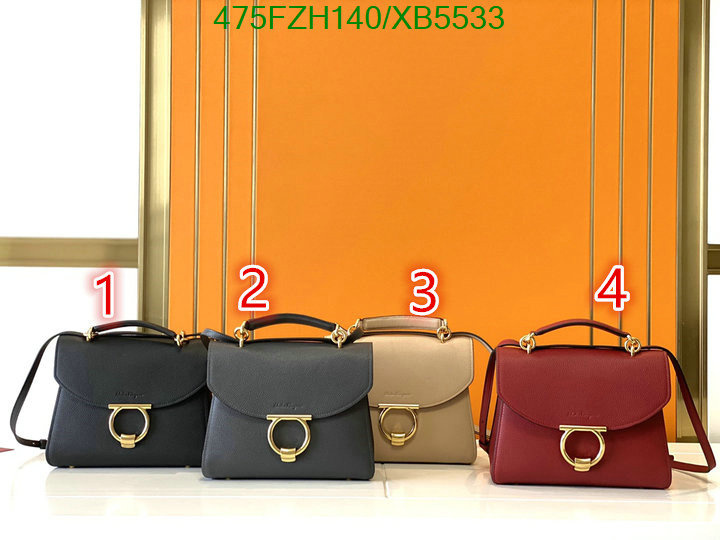 Ferragamo Bag-(Mirror)-Diagonal-,Code: XB5533,$: 475USD