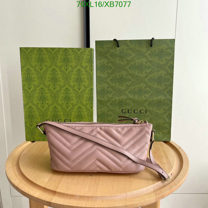 Gucci Bag-(4A)-Marmont,Code: XB7077,$: 79USD