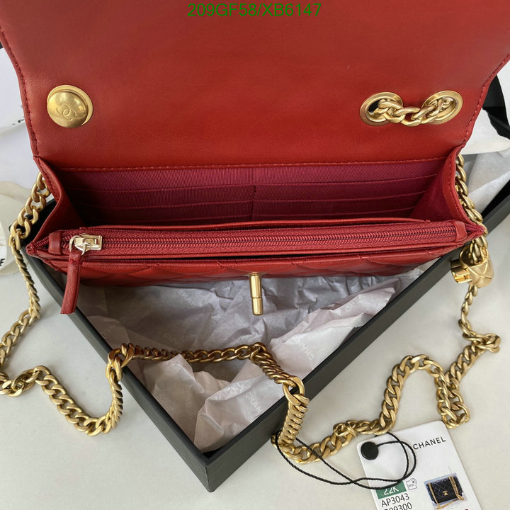 Chanel Bags -(Mirror)-Diagonal-,Code: XB6147,$: 209USD
