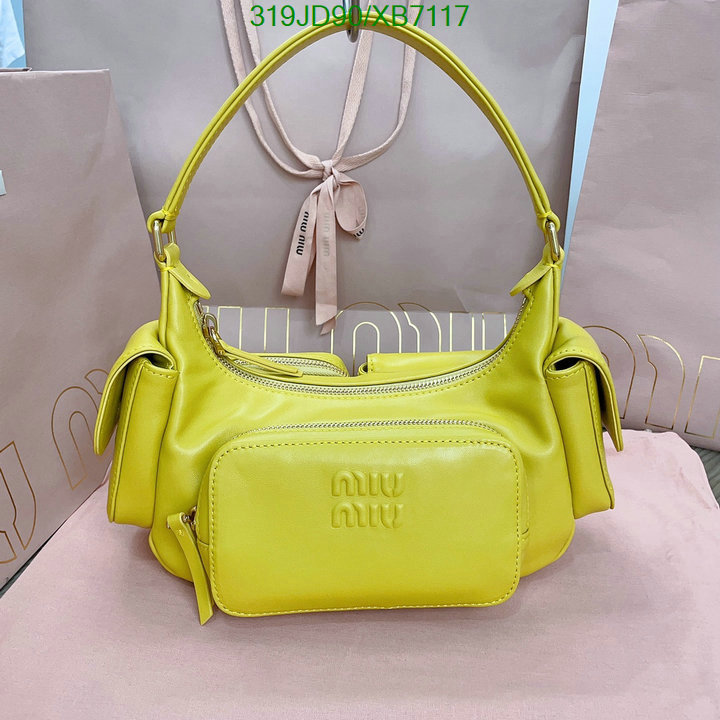 Miu Miu Bag-(Mirror)-Diagonal-,Code: XB7117,$: 319USD