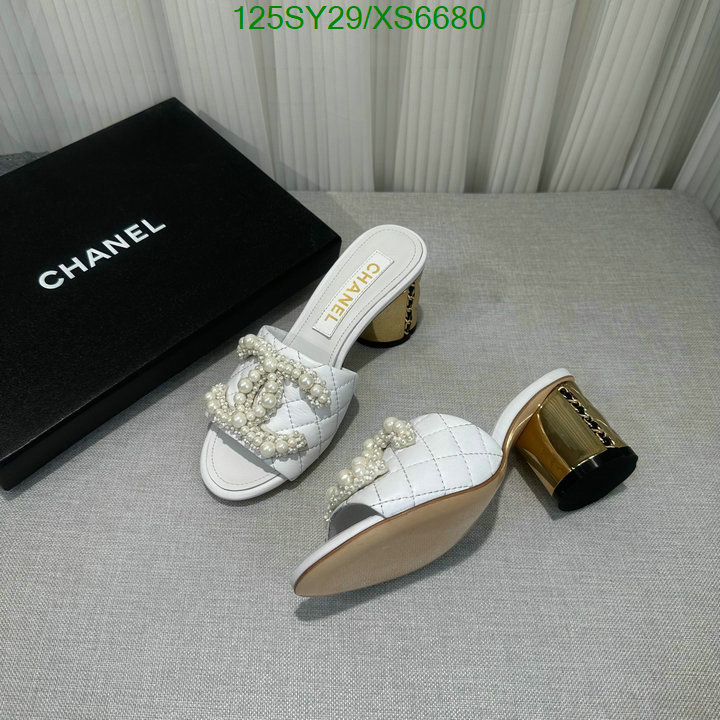 Women Shoes-Chanel, Code: XS6680,$: 125USD