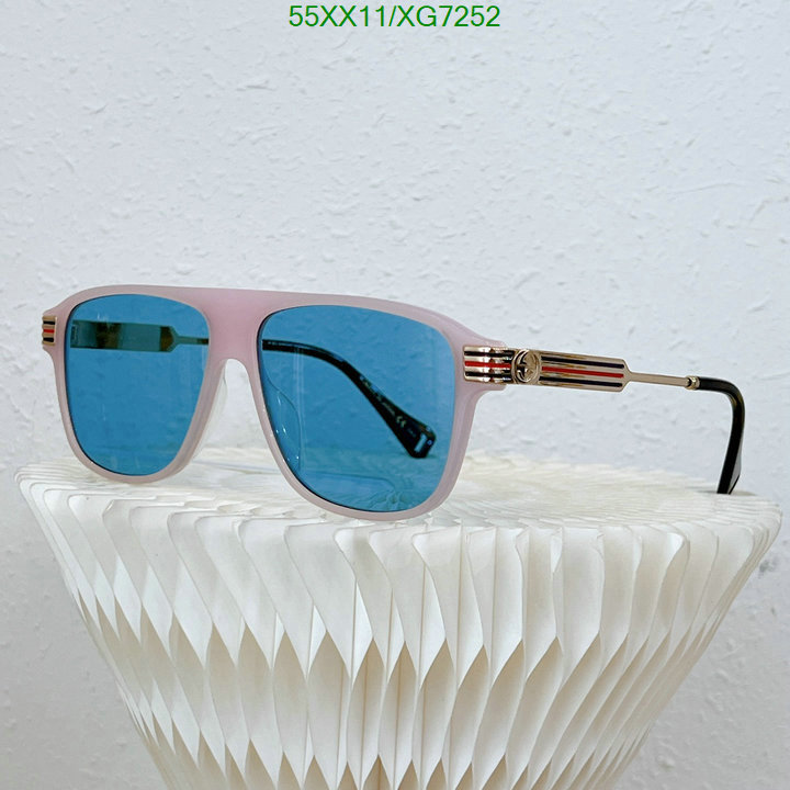 Glasses-Gucci, Code: XG7252,$: 55USD