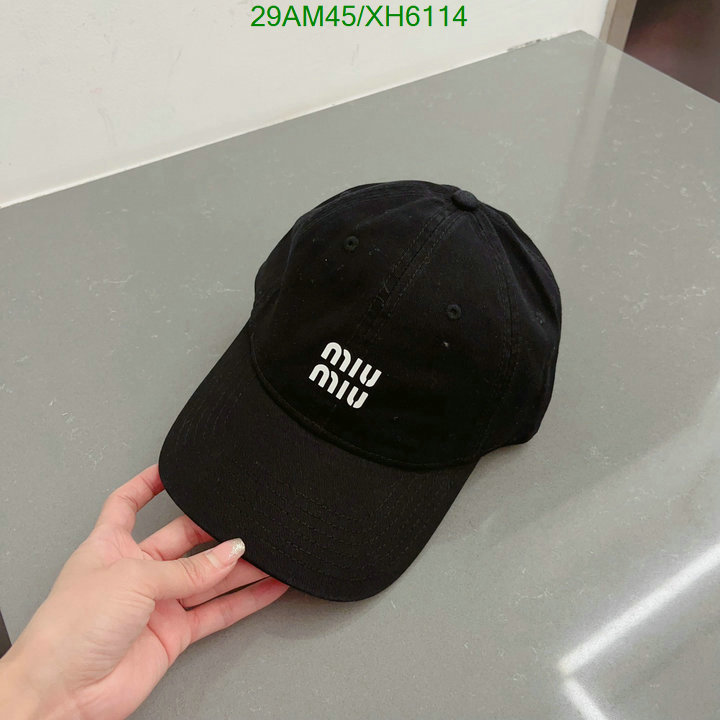 Cap -(Hat)-Miu Miu, Code: XH6114,$: 29USD