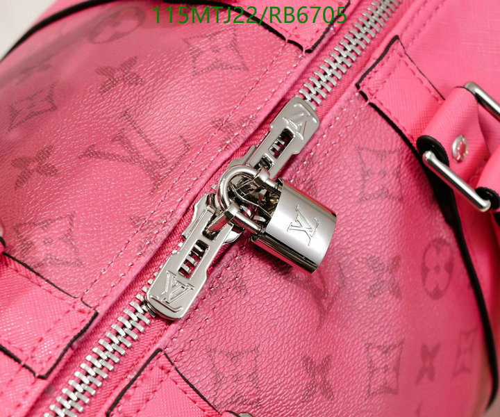 LV Bags-(4A)-Keepall BandouliRe 45-50-,Code: RB6705,$: 115USD