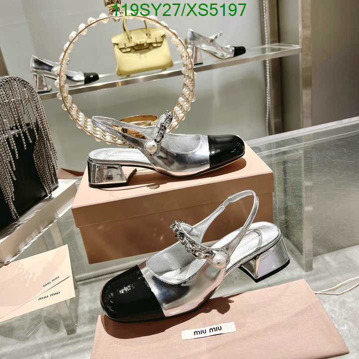 Women Shoes-Miu Miu, Code: XS5197,$: 119USD