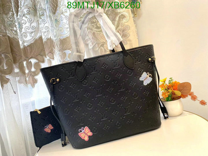 LV Bags-(4A)-Neverfull-,Code: XB6260,$: 89USD