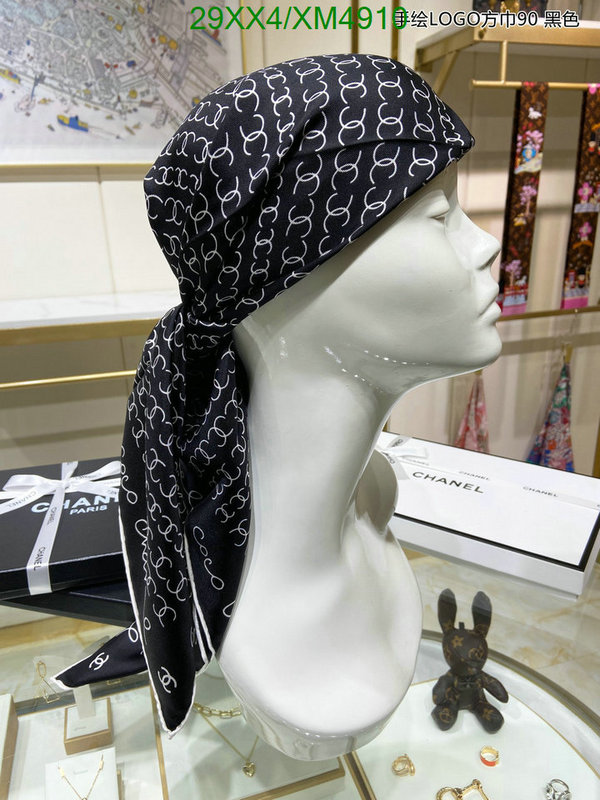 Scarf-Chanel, Code: XM4910,$: 29USD