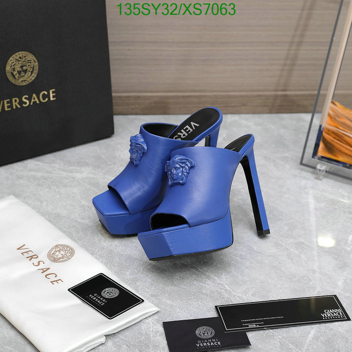 Women Shoes-Versace, Code: XS7063,$: 135USD