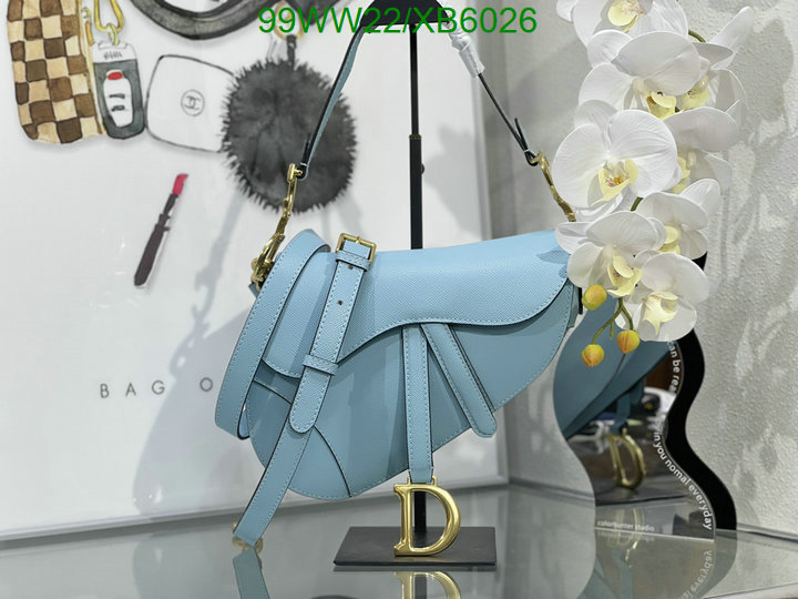 Dior Bags-(4A)-Saddle-,Code: XB6026,$: 99USD