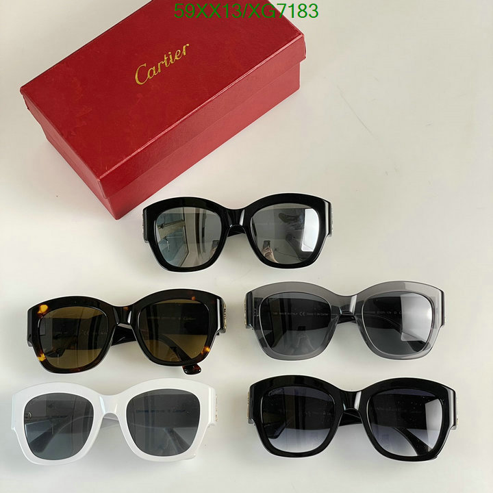 Glasses-Cartier, Code: XG7183,$: 59USD