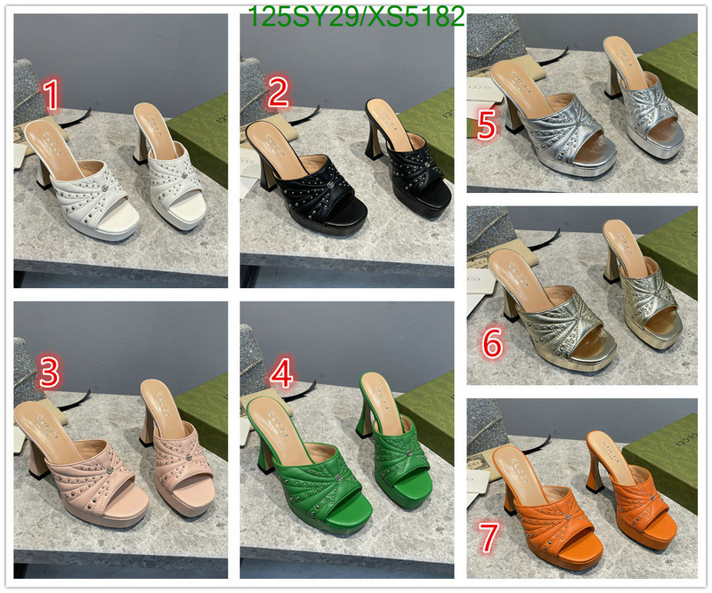 Women Shoes-Gucci, Code: XS5182,$: 125USD