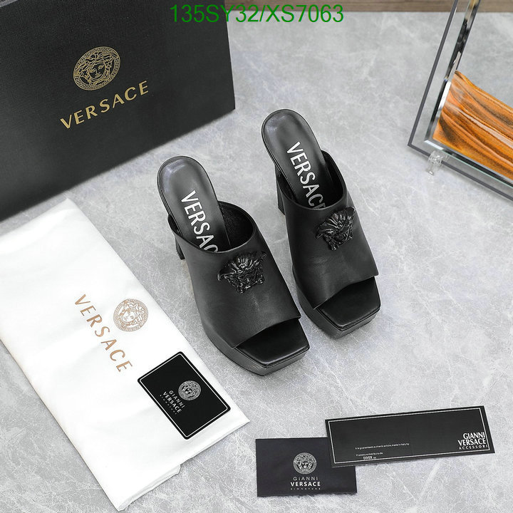 Women Shoes-Versace, Code: XS7063,$: 135USD