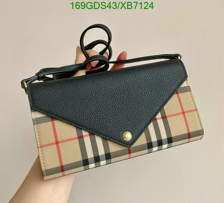 Burberry Bag-(Mirror)-Diagonal-,Code: XB7124,$: 169USD