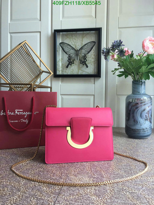 Ferragamo Bag-(Mirror)-Diagonal-,Code: XB5545,$: 409USD