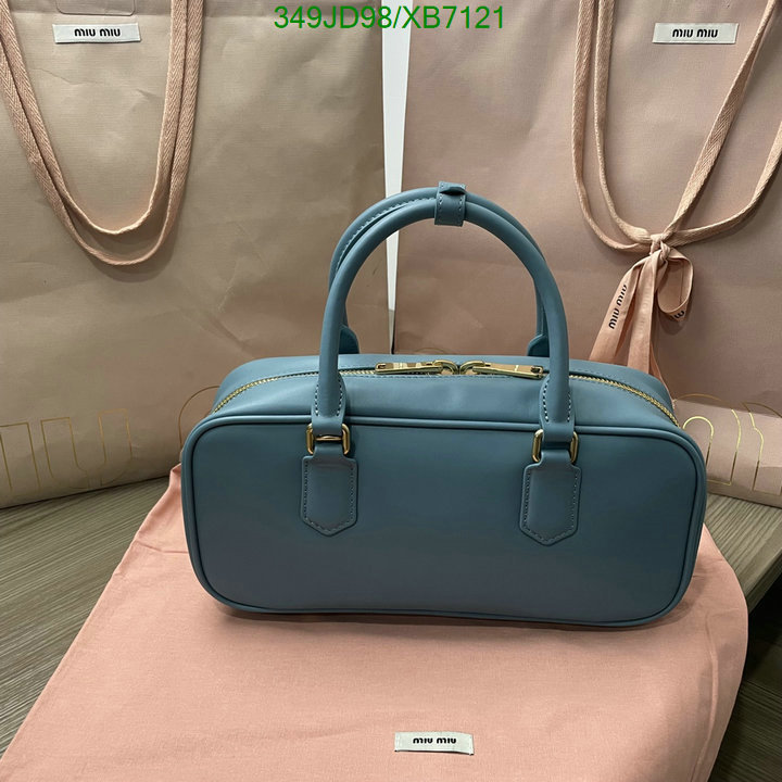 Miu Miu Bag-(Mirror)-Handbag-,Code: XB7121,$: 349USD