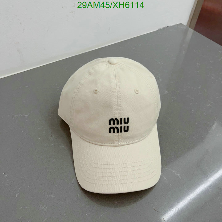 Cap -(Hat)-Miu Miu, Code: XH6114,$: 29USD