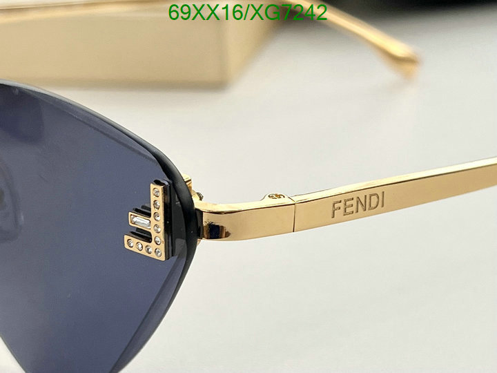 Glasses-Fendi, Code: XG7242,$: 69USD
