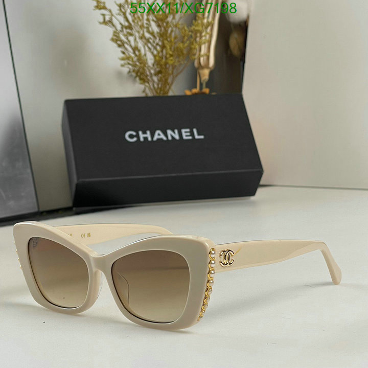 Glasses-Chanel, Code: XG7198,$: 55USD