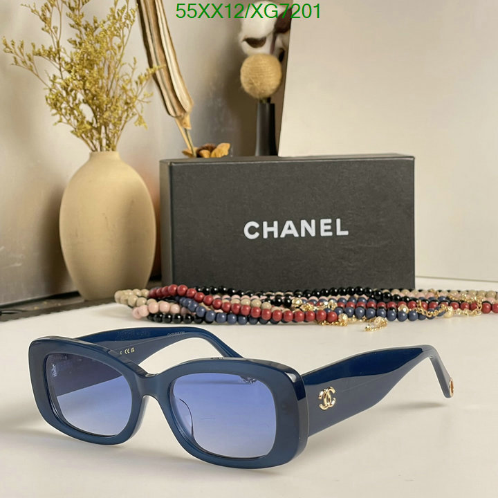 Glasses-Chanel, Code: XG7201,$: 55USD