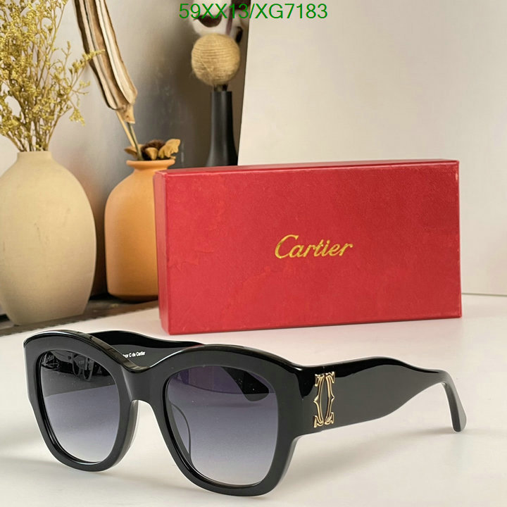 Glasses-Cartier, Code: XG7183,$: 59USD