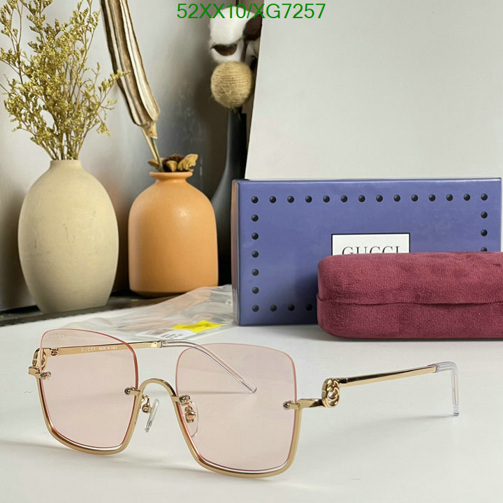 Glasses-Gucci, Code: XG7257,$: 52USD