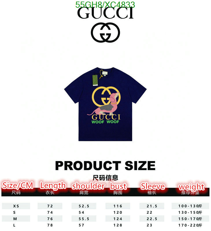 Clothing-Gucci, Code: XC4833,$: 55USD