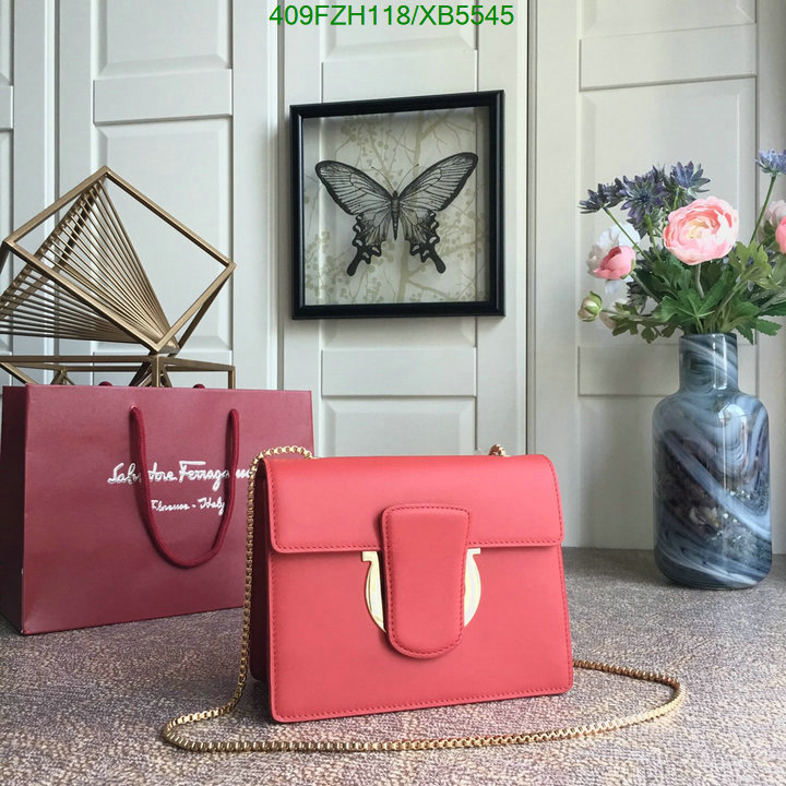 Ferragamo Bag-(Mirror)-Diagonal-,Code: XB5545,$: 409USD