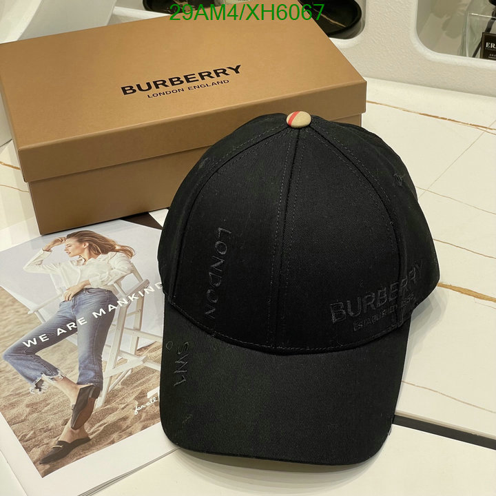 Cap -(Hat)-Burberry, Code: XH6067,$: 29USD