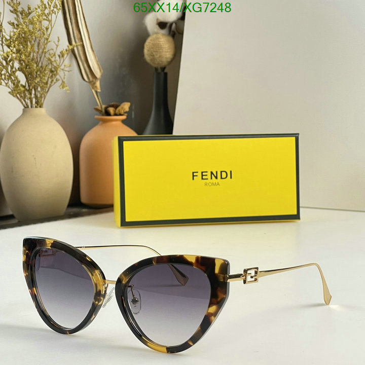 Glasses-Fendi, Code: XG7248,$: 65USD