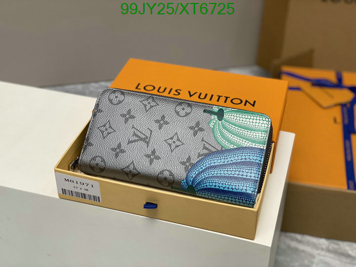 LV Bags-(Mirror)-Wallet-,Code: XT6725,$: 99USD