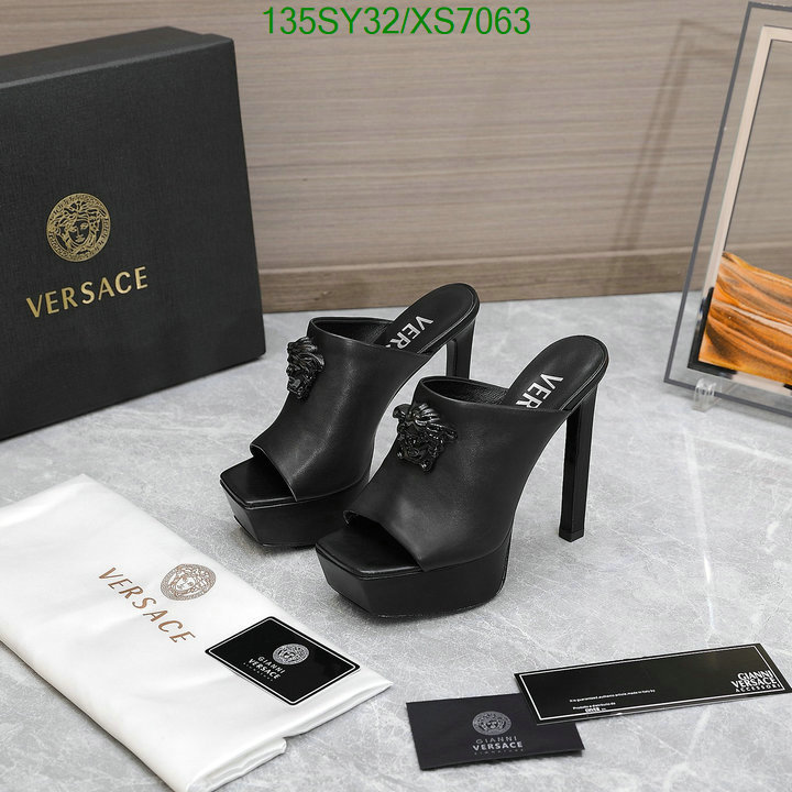 Women Shoes-Versace, Code: XS7063,$: 135USD