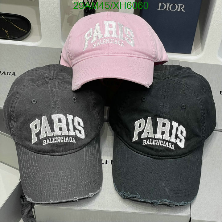 Cap -(Hat)-Balenciaga, Code: XH6060,$: 29USD