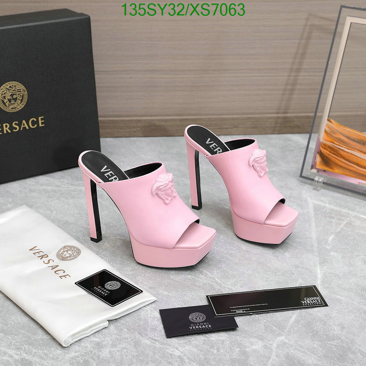 Women Shoes-Versace, Code: XS7063,$: 135USD