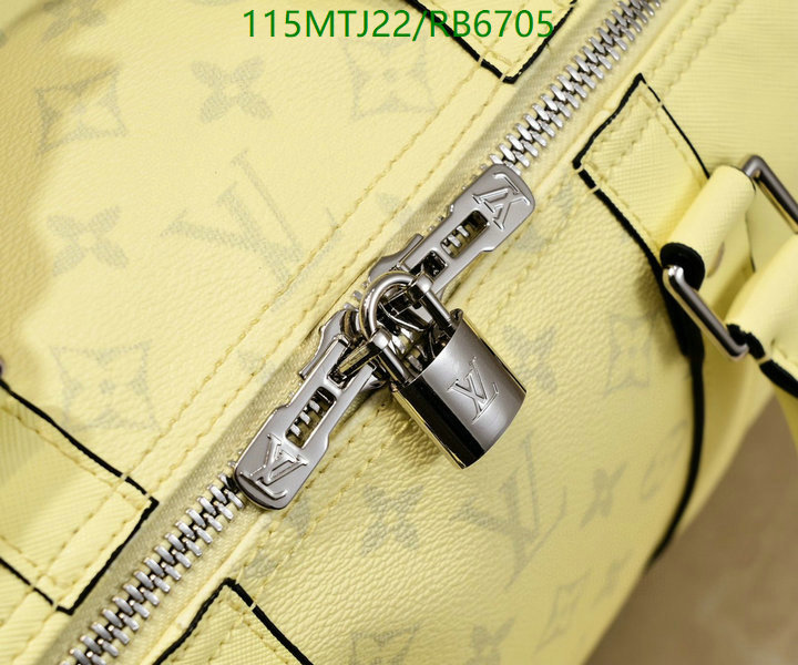 LV Bags-(4A)-Keepall BandouliRe 45-50-,Code: RB6705,$: 115USD