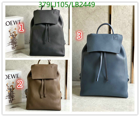 Loewe Bag-(Mirror)-Backpack-,Code: LB2449,$: 379USD