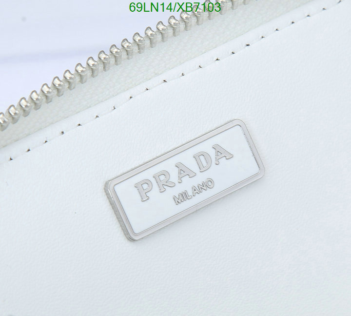 Prada Bag-(4A)-Triangle-,Code: XB7103,$: 69USD