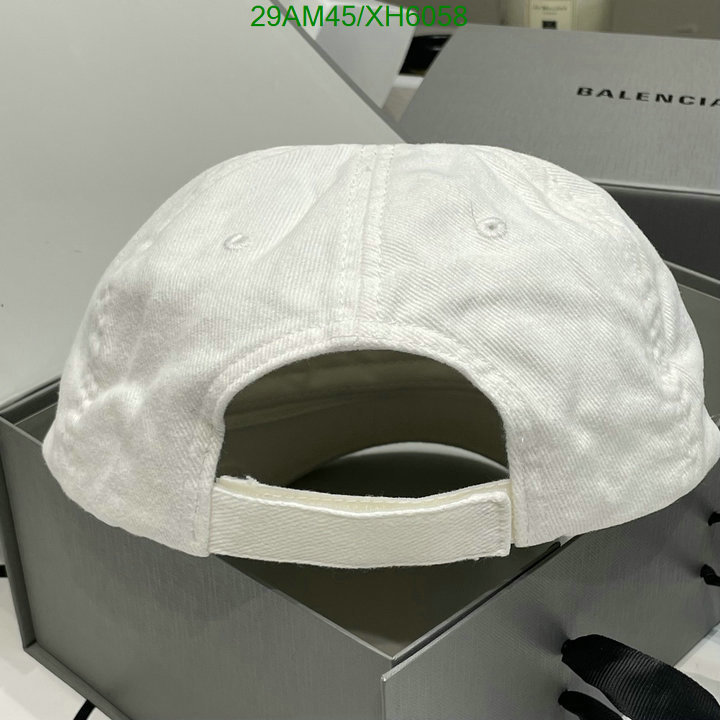 Cap -(Hat)-Balenciaga, Code: XH6058,$: 29USD