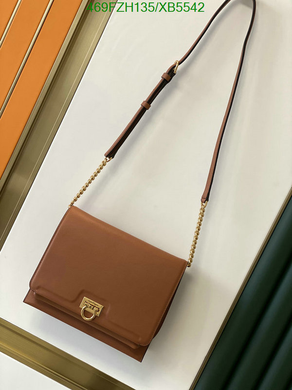 Ferragamo Bag-(Mirror)-Diagonal-,Code: XB5542,