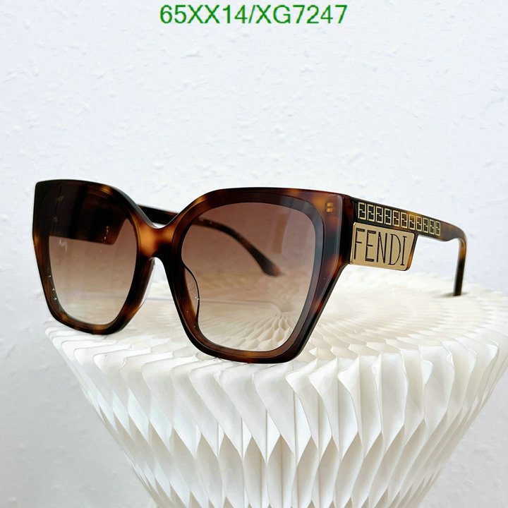 Glasses-Fendi, Code: XG7247,$: 65USD