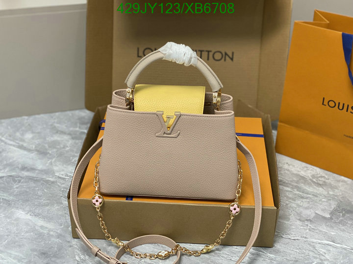 LV Bags-(Mirror)-Handbag-,Code: XB6708,