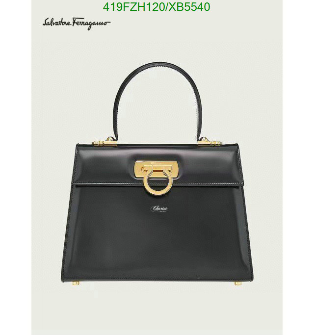 Ferragamo Bag-(Mirror)-Handbag-,Code: XB5540,$: 419USD